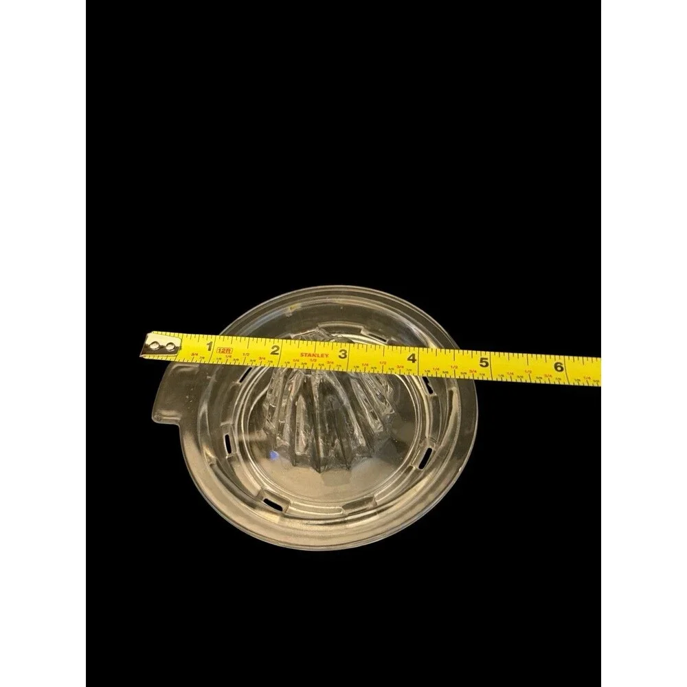 Vintage Clear Glass Orange Reamer Juicer Small Chip